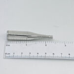 Champagne Bottle Swizzle Stick With Retractable Stirrer Finished In 925 English Hallmarked Sterling Silver