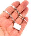 Book Charm On Chain Bookmark Finished In 925 English Hallmarked Sterling Silver 3 Book Charm On Chain Bookmark Finished In 925 English Hallmarked Sterling Silver