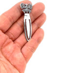 Butterfly Bookmark Set With Marcasite Finished In 925 English Hallmarked Sterling Silver