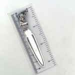 Dog Bookmark Victorian Style Finished In 925 English Hallmarked Sterling Silver