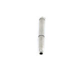 Engine Turned Retractable Travel Toothpick Finished In 925 English Hallmarked Sterling Silver