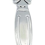 Flower Bookmark With Marcasite Finished In 925 English Hallmarked Sterling Silver