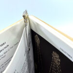 Galloping Horse Bookmark Gold And Rhodium Plated Metal Alloy