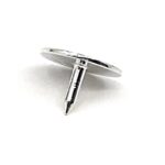 Golf Marker Finished In 925 English Hallmarked Sterling Silver