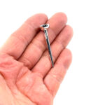 Golf Tee Finished In 925 English Hallmarked Sterling Silver