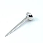 Golf Tee Finished In 925 English Hallmarked Sterling Silver 1 Golf Tee Finished In 925 English Hallmarked Sterling Silver