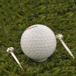 Golf Tee Marker And Tee Pencil Set, finished in 925 English Hallmarked Sterling Silver