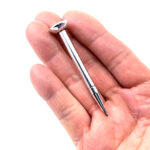 Golf Tee Pencil Finished In 925 English Hallmarked Sterling Silver