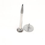 Golf Tee Pencil And Ball Marker Set, finished in 925 English Hallmarked Sterling Silver