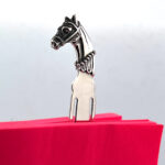 Horse Bookmark Victorian Style Finished In 925 English Hallmarked Sterling Silver