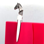 Horse Bookmark Victorian Style Finished In 925 English Hallmarked Sterling Silver
