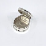 Horse Head Pill Box With Hand Painted Enamel Finished In 925 English Hallmarked Sterling Silver 7 Horse Head Pill Box With Hand Painted Enamel Finished In 925 English Hallmarked Sterling Silver