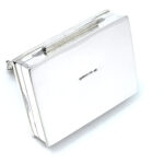 Horse on Rectangular Pill Box, Finished In 925 English Hallmarked Sterling Silver 4 Horse on Rectangular Pill Box, Finished In 925 English Hallmarked Sterling Silver