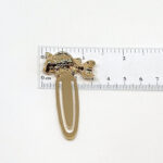 Koi Fish Bookmark Gold Plated Metal Alloy