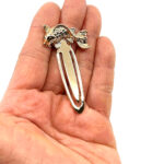 Koi Fish Bookmark Gold Plated Metal Alloy