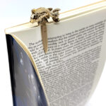 Koi Fish Bookmark Gold Plated Metal Alloy