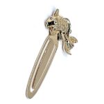 Koi Fish Bookmark Gold Plated Metal Alloy