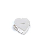 Medium Engraved Heart Pill Box, finished in 925 English Hallmarked Sterling Silver 4 Medium Engraved Heart Pill Box, finished in 925 English Hallmarked Sterling Silver
