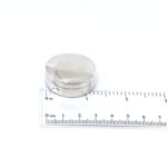 Medium Plain Round Pill Box, finished in 925 English Hallmarked Sterling Silver 2 Medium Plain Round Pill Box, finished in 925 English Hallmarked Sterling Silver