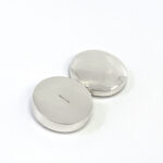 Medium Plain Round Pill Box, finished in 925 English Hallmarked Sterling Silver 4 Medium Plain Round Pill Box, finished in 925 English Hallmarked Sterling Silver