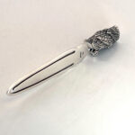 Owl Bookmark Victorian Style Finished In 925 English Hallmarked Sterling Silver