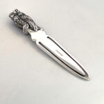 Owl Bookmark Victorian Style Finished In 925 English Hallmarked Sterling Silver