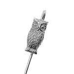 Owl Motif Spine Bookmark Finished In 925 English Hallmarked Sterling Silver