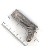 Riding Boot Pill Box Victorian Style finished in 925 English Hallmarked Sterling Silver 2 Riding Boot Pill Box Victorian Style finished in 925 English Hallmarked Sterling Silver
