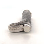 Riding Boot Pill Box Victorian Style finished in 925 English Hallmarked Sterling Silver 5 Riding Boot Pill Box Victorian Style finished in 925 English Hallmarked Sterling Silver