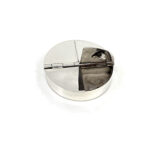 Round Four Compartment Plain Pill Box, finished in 925 English Hallmarked Sterling Silver 6 Round Four Compartment Plain Pill Box, finished in 925 English Hallmarked Sterling Silver