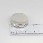 Round Sweetener Dispenser Pill Box, finished in 925 English Hallmarked Sterling Silver 2 Round Sweetener Dispenser Pill Box, finished in 925 English Hallmarked Sterling Silver