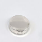 Round Sweetener Dispenser Pill Box, finished in 925 English Hallmarked Sterling Silver 4 Round Sweetener Dispenser Pill Box, finished in 925 English Hallmarked Sterling Silver