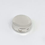 Round Sweetener Dispenser Pill Box, finished in 925 English Hallmarked Sterling Silver 5 Round Sweetener Dispenser Pill Box, finished in 925 English Hallmarked Sterling Silver
