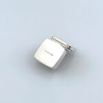 Small Plain Square Pill Box, finished in 925 English Hallmarked Sterling Silver 4 Small Plain Square Pill Box, finished in 925 English Hallmarked Sterling Silver
