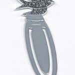 Swallow Bookmark With Marcasite Finished In 925 English Hallmarked Sterling Silver