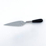 Trowel Bookmark With Black Onyx Handle Finished In 925 English Hallmarked Sterling Silver