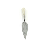 Trowel Bookmark With Mother Of Pearl Handle Finished In 925 English Hallmarked Sterling Silver