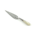 Trowel Bookmark With Mother Of Pearl Handle Finished In 925 English Hallmarked Sterling Silver