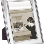 Plain Photo Frame With Mahogany Wooden Back Finished In 925 English Hallmarked Sterling Silver 1 Plain Photo Frame With Mahogany Wooden Back Finished In 925 English Hallmarked Sterling Silver