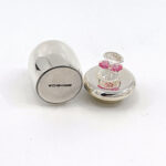 Baby Shoe Tooth Fairy Box With Pink Czech Crystal Finished In 925 English Hallmarked Sterling Silver 4 Baby Shoe Tooth Fairy Box With Pink Czech Crystal Finished In 925 English Hallmarked Sterling Silver