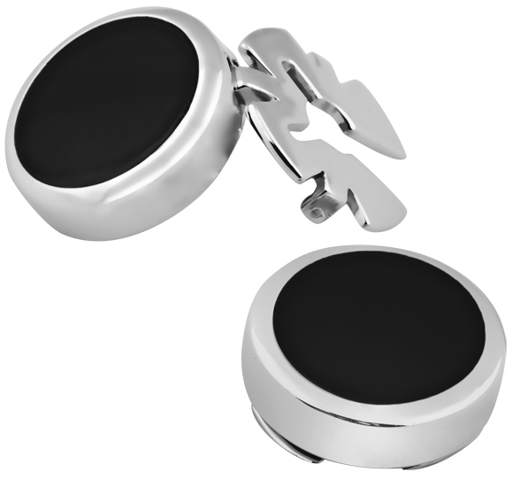 GT2100-Pair-of-black-onyx-button-covers Button Covers With Black Onyx Finished In 925 English Hallmarked Sterling Silver