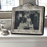 Classic Photo Frame Victorian Style With Blue Velvet Back Finished In 925 English Hallmarked Sterling Silver 8 Classic Photo Frame Victorian Style With Blue Velvet Back Finished In 925 English Hallmarked Sterling Silver