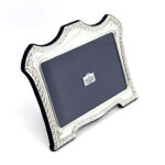 Classic Photo Frame Victorian Style With Blue Velvet Back Finished In 925 English Hallmarked Sterling Silver 5 Classic Photo Frame Victorian Style With Blue Velvet Back Finished In 925 English Hallmarked Sterling Silver