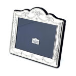 Classic Photo Frame Victorian Style With Blue Velvet Back Finished In 925 English Hallmarked Sterling Silver 2 Classic Photo Frame Victorian Style With Blue Velvet Back Finished In 925 English Hallmarked Sterling Silver