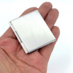 Double Oval Folding Travel Photo Frame Finished In 925 English Hallmarked Sterling Silver 4 Double Oval Folding Travel Photo Frame Finished In 925 English Hallmarked Sterling Silver