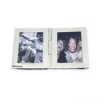 Double Rectangular Folding Travel Photo Frame Finished In 925 English Hallmarked Sterling Silver 9 Double Rectangular Folding Travel Photo Frame Finished In 925 English Hallmarked Sterling Silver