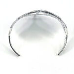 Dragonfly Bangle Art Nouveau Style, finished in 925 English Hallmarked Sterling Silver