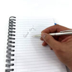 Engine Turned Wave Design Ballpoint Pen Finished In 925 English Hallmarked Sterling Silver