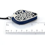 Filigree Loupe Magnifying Glass Finished In 925 English Hallmarked Sterling Silver