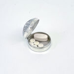 Floral Round Domed Pill Box Victorian Style, finished in 925 English Hallmarked Sterling Silver 7 Floral Round Domed Pill Box Victorian Style, finished in 925 English Hallmarked Sterling Silver